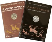 Livros - Lote de 2 Livros
Burgos, Fernando Álvarez - La Moneda Hispanica - Catálogo General de Las Monedas Españolas Vol.I 1987, Vol. II 2008, Ilustr...