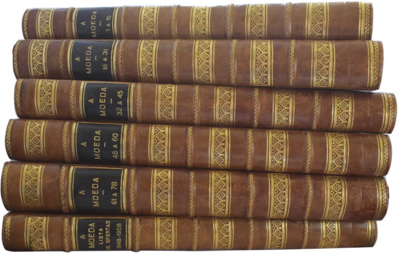 Livros - Casa A. Molder
Casa A. Molder - A Moeda, 5 Volumes - 78 Catálogos 1948...