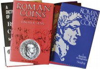 Livros (Lote de 7 Livros)
(Lote de 7 Livros) - Stevenson - A Dictionary A Roman Coins, 929 pp, com ilustrações, Londres 1964; Sear -Roman Coins and t...