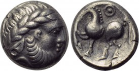 EASTERN EUROPE. Imitations of Philip II of Macedon (2nd-1st centuries BC). Tetradrachm "Kugelwange" type.