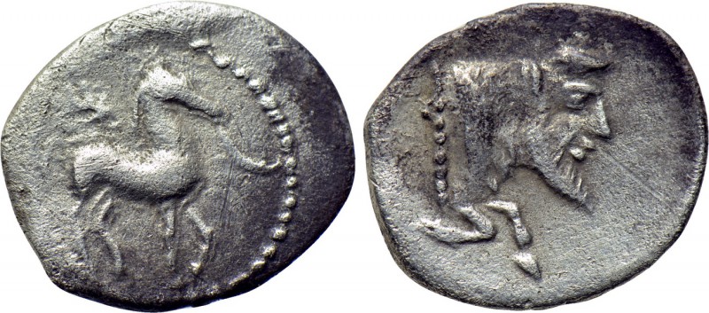SICILY. Gela. Litra (Circa 465-450 BC). 

Obv: Bridled horse standing right; w...