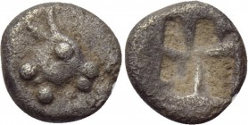 MACEDON. Mende. Hemiobol (Circa 480-460 BC).