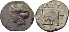 ILLYRO-PAEONIAN REGION. Damastion (Dardania). Drachm (Circa 380-360).