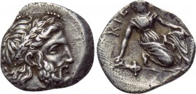 THESSALY. Kierion. Trihemiobol (Circa 350-325 BC).