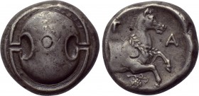 BOEOTIA. Tanagra. Stater (Early-mid 4th century BC).
