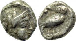 ATTICA. Athens. Trihemiobol (Circa 479-404 BC).