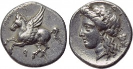 CORINTHIA. Corinth. Drachm (Circa 345-307 BC).