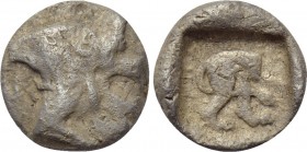 ASIA MINOR. Uncertain. Diobol? (Circa 5th century BC).