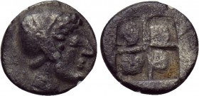 IONIA. Phokaia. Obol (Circa 521-478 BC).