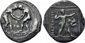 PAMPHYLIA. Aspendos. Stater Circa 380/75-330/25 BC. Elufamenetus, magistrate.