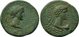 KINGS OF THRACE. Rhoemetalkes I with Augustus (Circa 11 BC-AD 12). Ae.