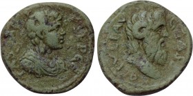 MACEDON. Cassandrea. Geta (Caesar, 198-209). Ae.