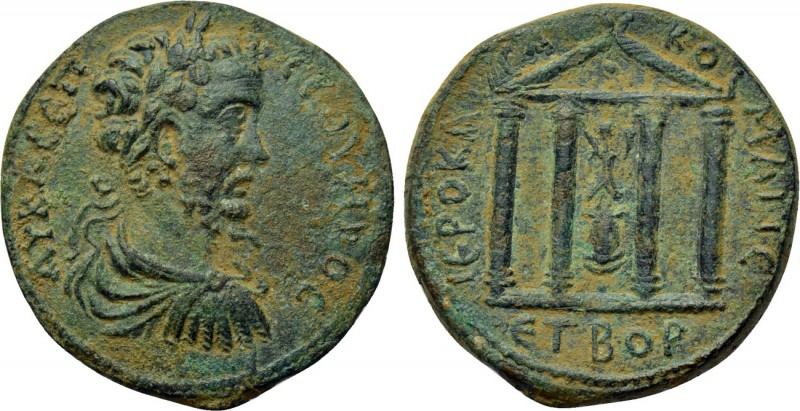 PONTOS. Komana. Septimius Severus (193-211). Ae. Dated CY 172 (205/6). 

Obv: ...