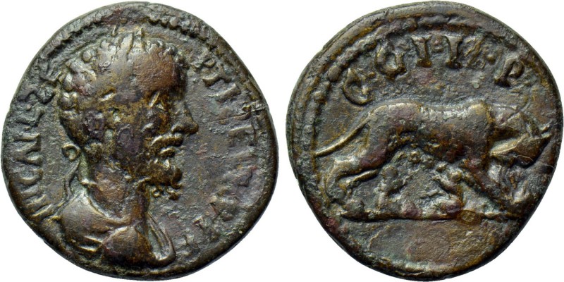 MYSIA. Parium. Septimius Severus (193-211). Ae. 

Obv: IM CAI L ƧEPTI ƧEVH P P...