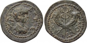 PHRYGIA. Hadrianopolis. Geta (Caesar, 198-209). Ae.