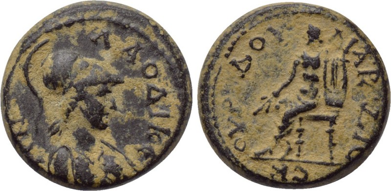 PHRYGIA. Laodicea ad Lycum. Pseudo-autonomous. Time of Domitian (81-96). Ae. Kor...