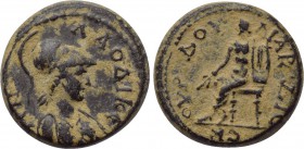 PHRYGIA. Laodicea ad Lycum. Pseudo-autonomous. Time of Domitian (81-96). Ae. Kornelios Dioskourides, magistrate.