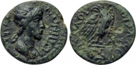 PHRYGIA. Sebaste. Agrippina II (Augusta, 50-59). Ae. Julios Dionysios, magistrate.