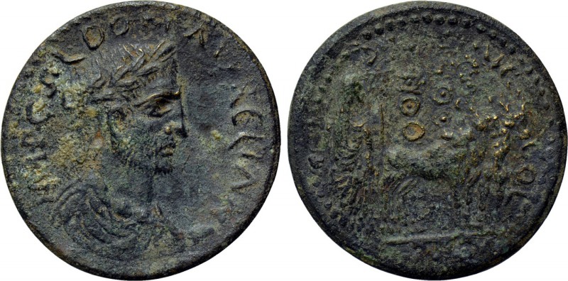 PISIDIA. Cremna. Aurelian (270-275). Ae. 

Obv: IMP CS L DOM AVRELIANO. 
Laur...