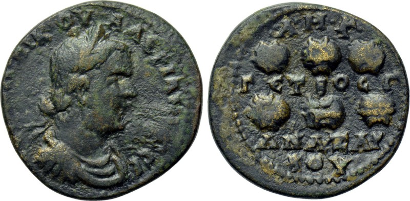 CILICIA. Anazarbus. Valerian I (253-260). Hexassarion. Dated CY 272 (253/4). 
...