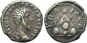 CAPPADOCIA. Caesarea. Lucius Verus (161-169). Didrachm.
