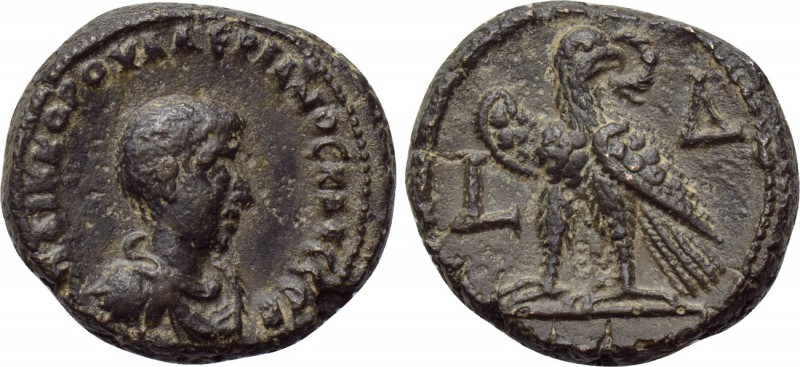 EGYPT. Alexandria. Valerian II (Caesar, 256-258). BI Tetradrachm. Dated RY 4 of ...