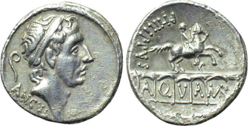 L. MARCIUS PHILIPPUS. Denarius (56 BC). Rome. 

Obv: ANCVS. 
Diademed head of...
