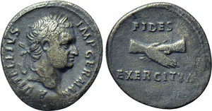 VITELLIUS (69). Denarius. Spanish mint (Tarraco?). 

Obv: A VITELLIVS IMP GERM...