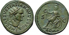 VESPASIAN (69-79). Dupondius. Rome.