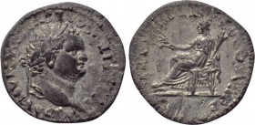 TITUS (79-81). Denarius. Rome.