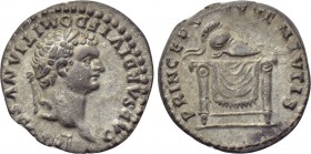 DOMITIAN (Caesar, 69-81). Denarius. Rome.