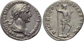 TRAJAN (98-117). Denarius. Rome.