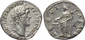 ANTONINUS PIUS (138-161). Denarius. Rome.