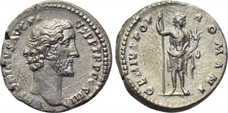 ANTONINUS PIUS (138-161). Denarius. Rome. 

Obv: ANTONINVS AVG PIVS P P TR P C...