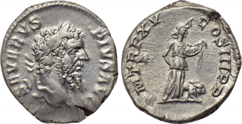 SEPTIMIUS SEVERUS (193-211). Denarius. Rome. 

Obv: SEVERVS PIVS AVG. 
Laurea...