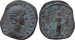 JULIA MAMAEA (Augusta, 222-235). Sestertius. Rome.