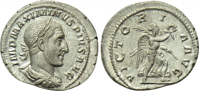 MAXIMINUS THRAX (235-238). Denarius. Rome. 

Obv: IMP MAXIMINVS PIVS AVG. 
La...