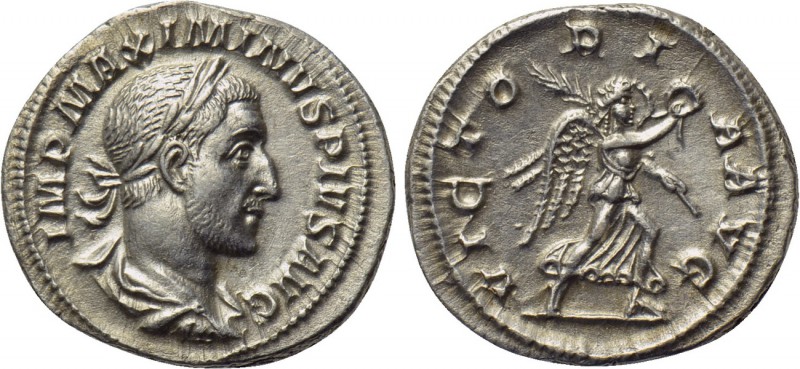 MAXIMINUS THRAX (235-238). Denarius. Rome. 

Obv: IMP MAXIMINVS PIVS AVG. 
La...