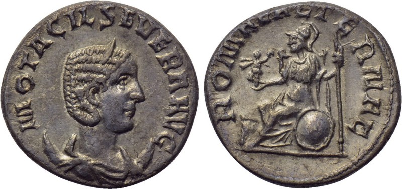 OTACILIA SEVERA (Augusta, 244-249). Antoninianus. Antioch. 

Obv: M OTACIL SEV...