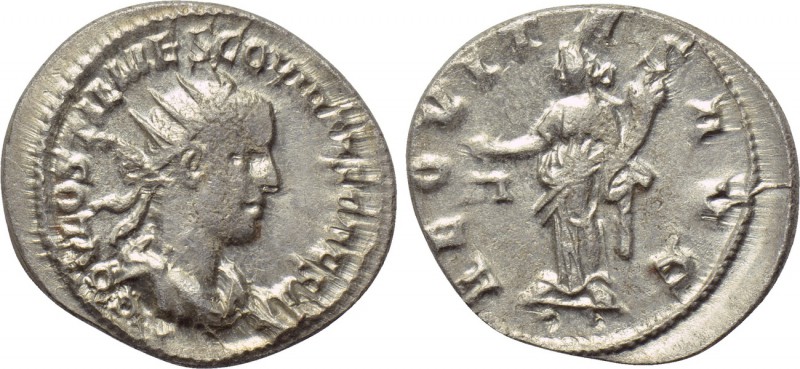 HOSTILIAN (Caesar, 251). Antoninianus. Antioch. 

Obv: C OVL OSTIL MES COVINTV...