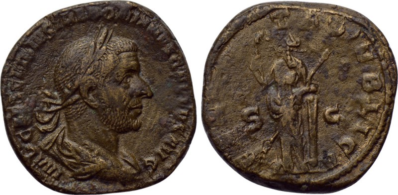 TREBONIANUS GALLUS (251-253). Sestertius. Rome. 

Obv: IMP CAES C VIBIVS TREBO...
