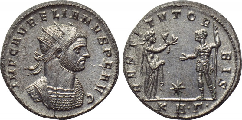 AURELIAN (270-275). Antoninianus. Serdica. 

Obv: IMP C AVRELIANVS P F AVG. 
...