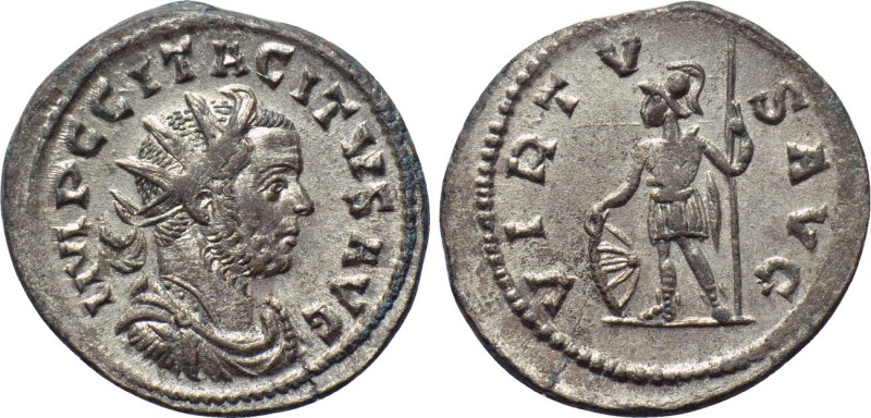 TACITUS (275-276). Antoninianus. Lugdunum. 

Obv: IMP C CI TACTIVS AVG. 
Radi...