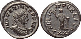 CARINUS (283-285). Antoninianus. Ticinum.