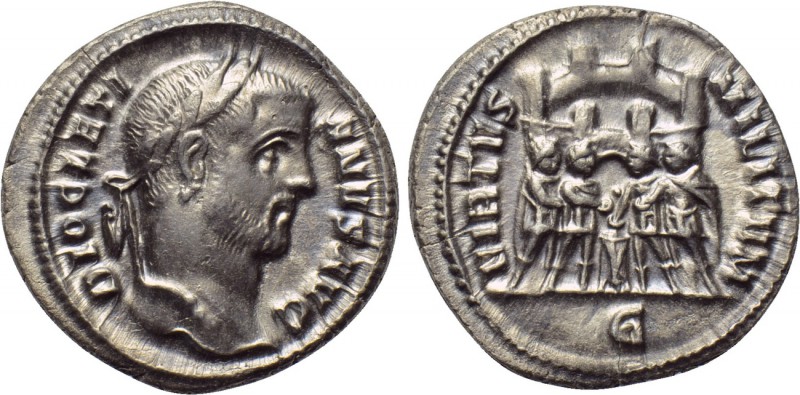 DIOCLETIAN (284-305). Argenteus. Rome. 

Obv: DIOCLETIANVS AVG. 
Laureate hea...