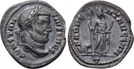 CONSTANTIUS I (Caesar, 293-305). Argenteus. Carthage.