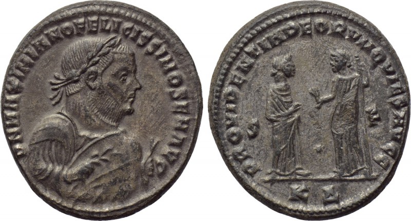 MAXIMIANUS HERCULIUS (Senior Augustus, 305-307). Follis. Cyzicus. 

Obv: D N M...