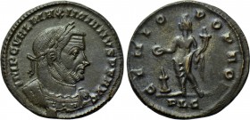 MAXIMIANUS HERCULIUS (Second reign, 307-308). Follis. Lugdunum.