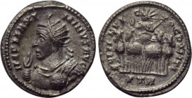 MAXIMINUS II DAIA (310-313). BI Argenteus. Treveri.