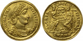 CONSTANTIUS II (337-361). GOLD Solidus. Antioch.